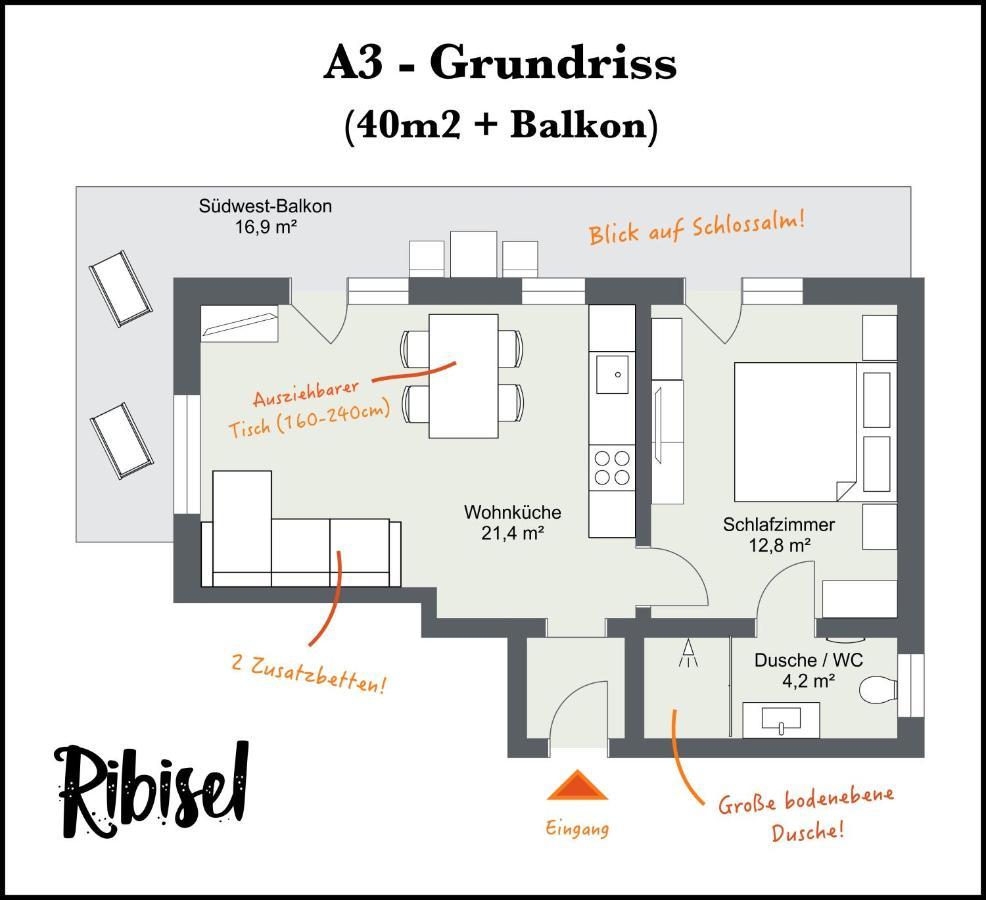 Ribisel Apartments Fuer Familien - Alpentherme Inklusive! Бад Хофгащайн Екстериор снимка